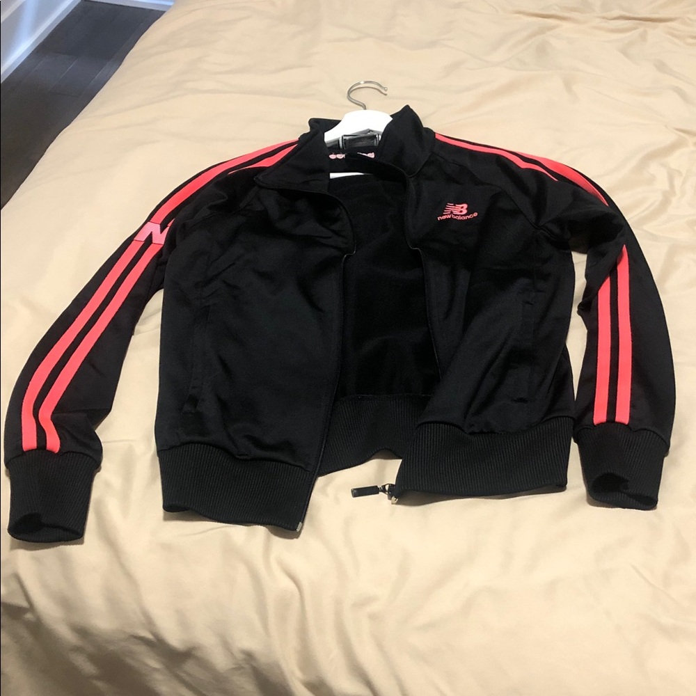 New Balance Black and Pink Utility Jacket